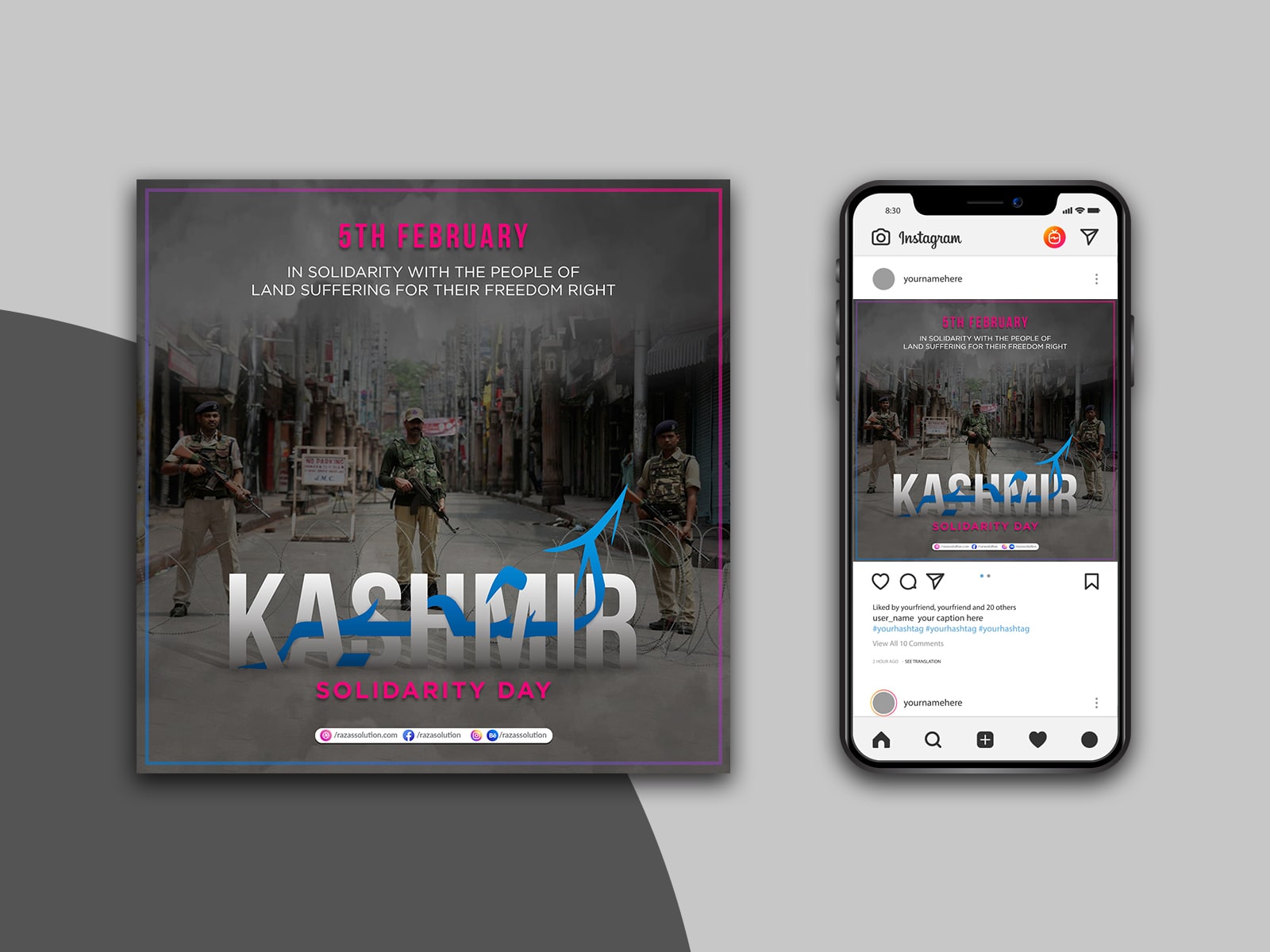 Modern Social Media Design Spain