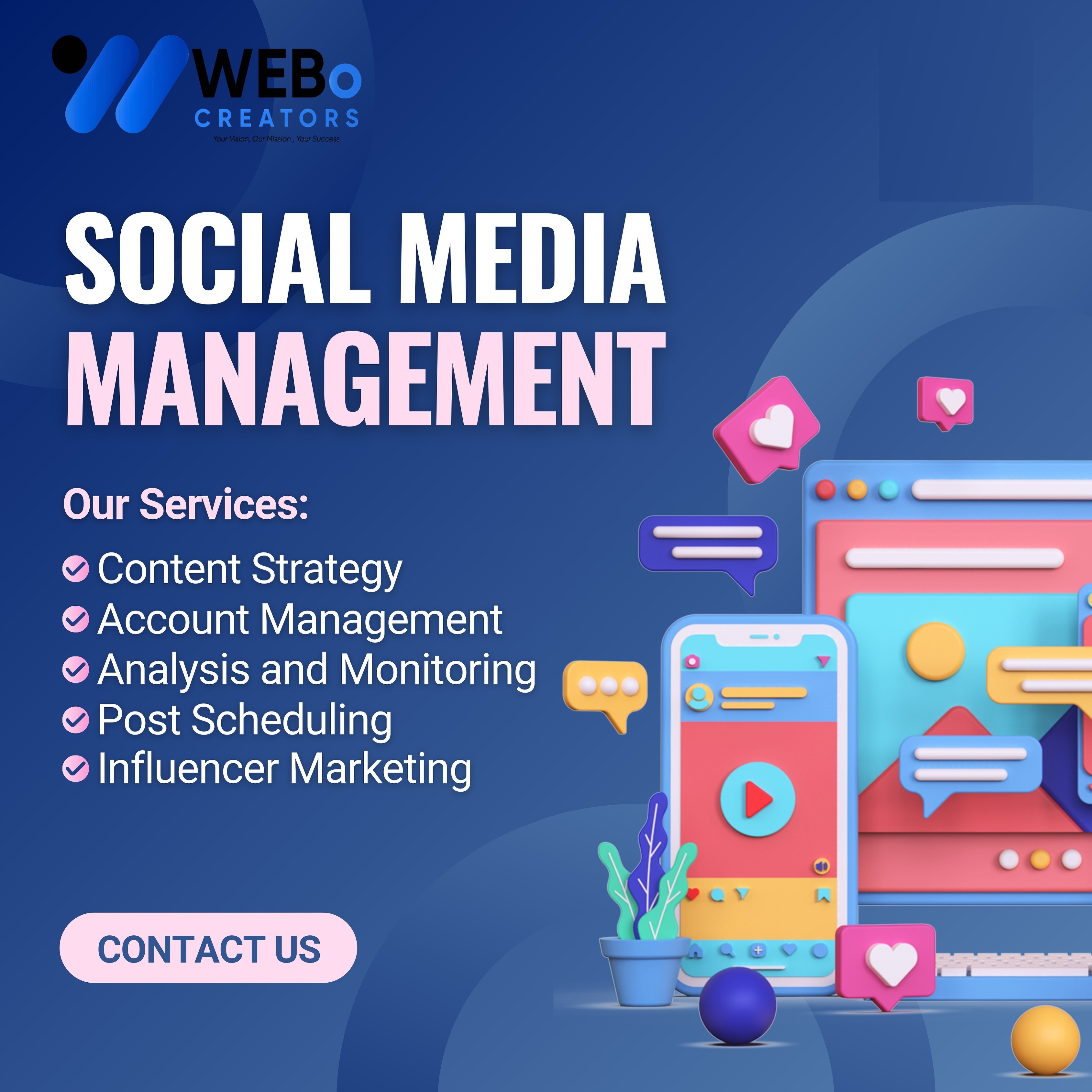 Social Media Management Services, Marketing & Optimization Company in Spain