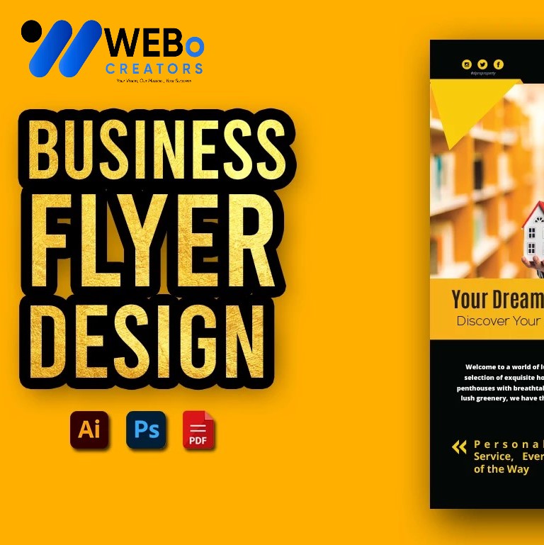 Creative Flyer Design for Moving Company in Spain | Flyer for Removals Services