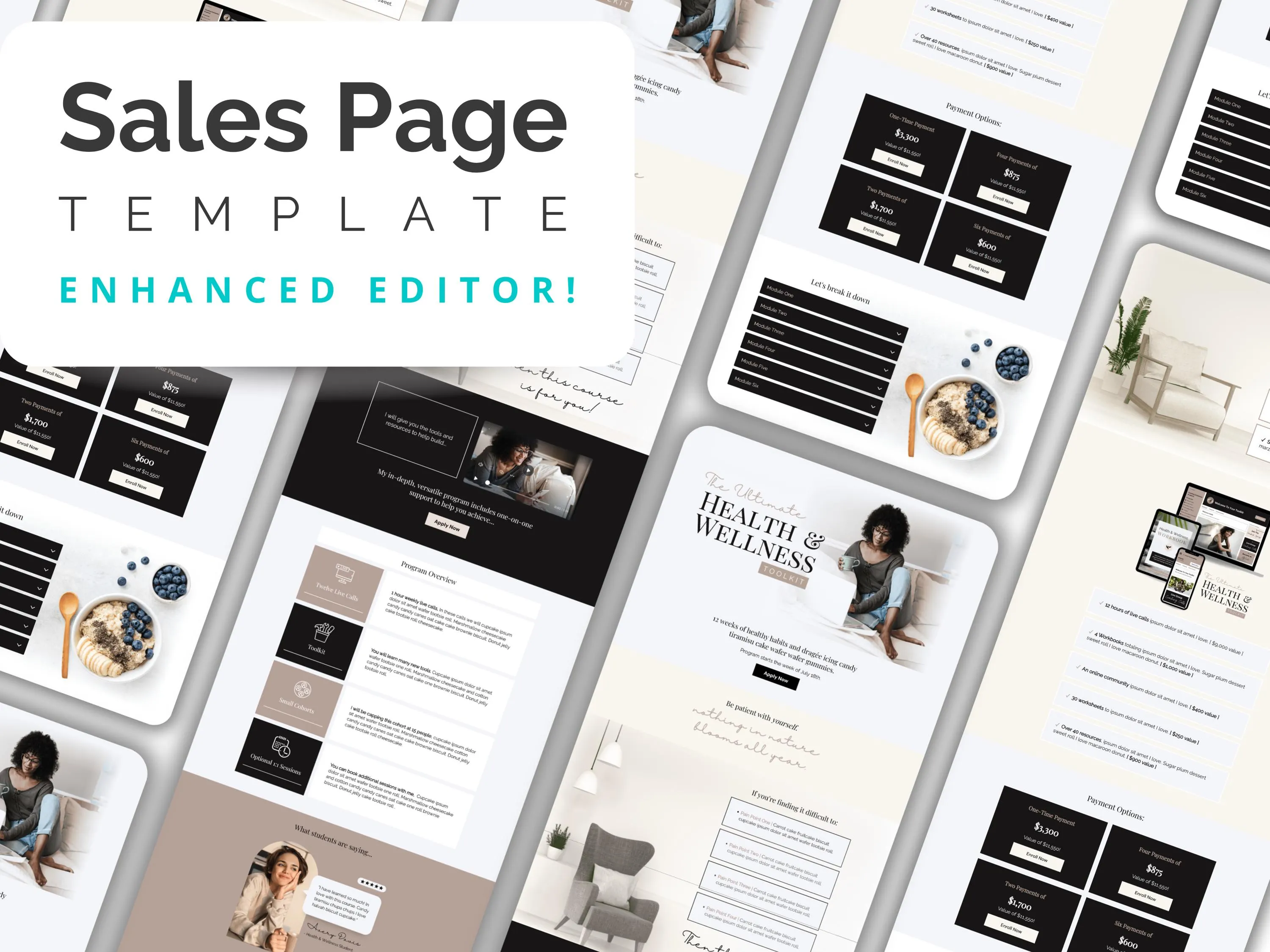 Sales Page Designs Agency in Spain | Sales Page Design Ideas, Images & Inspiration in 2026