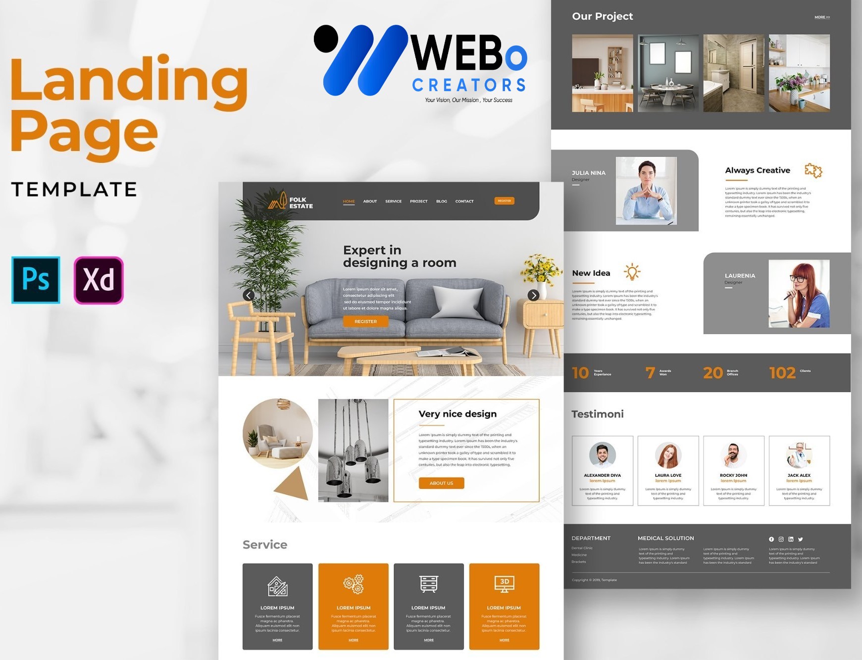 Creative Landing Page Designs, Themes, Graphic Elements for Spain Businesses 2026
