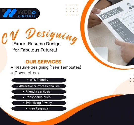 Resume and CV Design Services | Modern curriculum vitae in Spain