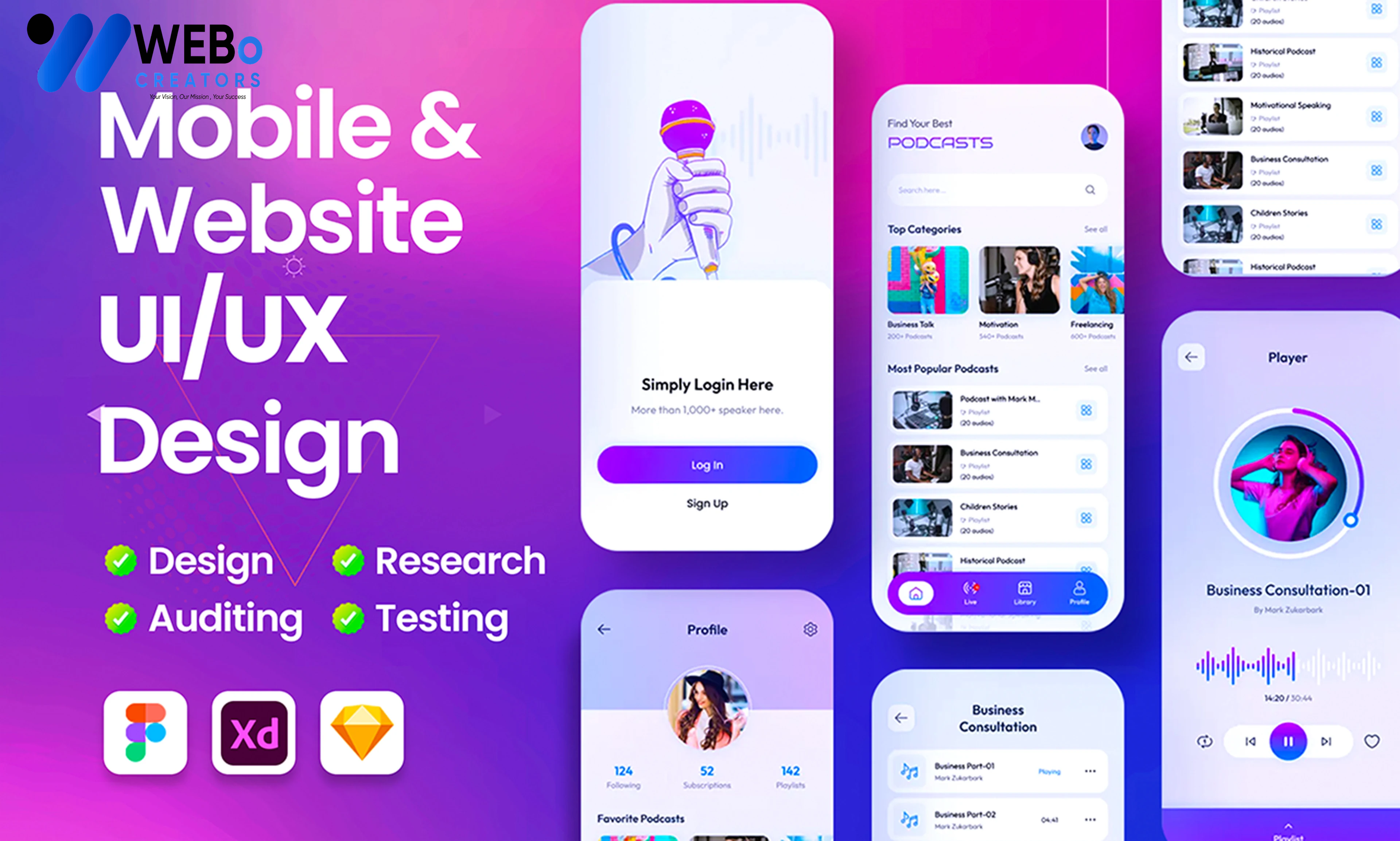 Flutter App UI/UX Design | Beautiful Flutter Interface Design in Spain